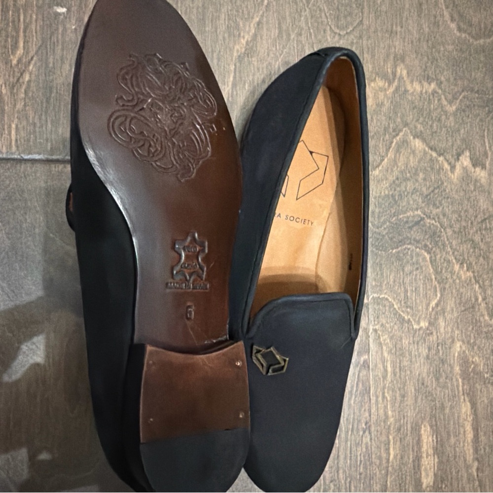 Society Black Women's Loafers - Picture 3 of 5